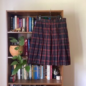 Autumn Plaid Skirt